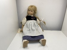  Heidi Ott Vinyl Puppe 31 cm. Leicht schmutzig 