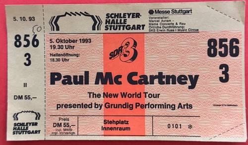 Paul mccartney world tour - ,