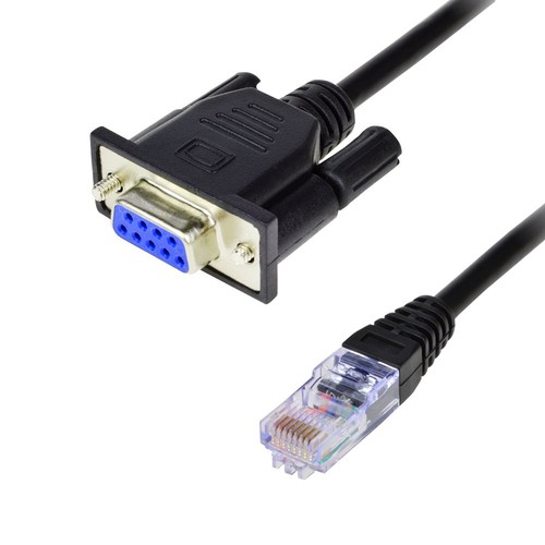 Rj45 rs232 db9 9 poliger - db9, 9-poliger