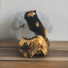 Eule aus Pressholz von geformt