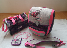 SCOUT Bücherranzen, Schultasche, Mädchen, 3-teiliges Set, gepflegter Zustand