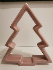 Tannenbaum-Keramik-Rosa