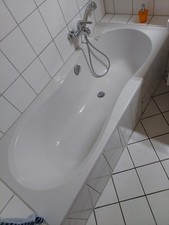 acryl badewanne 170x75, weiß