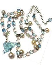 Kette Anhänger Morganit