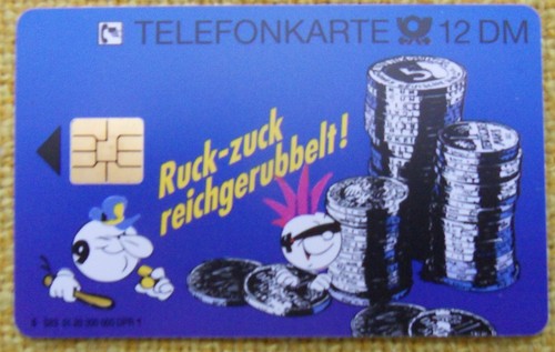 Telefonkarte deutschl 83 - telefonkarte, s