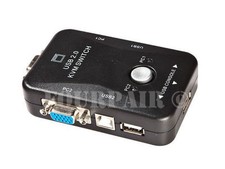 New 2-Port USB 2.0 KVM Switch