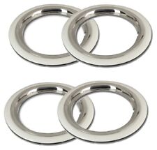 Felgenringe + Weißwandringe 16" Radzierblenden passend für Mercedes BMW Opel MG