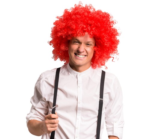 Karnelux afro perücke - afro,