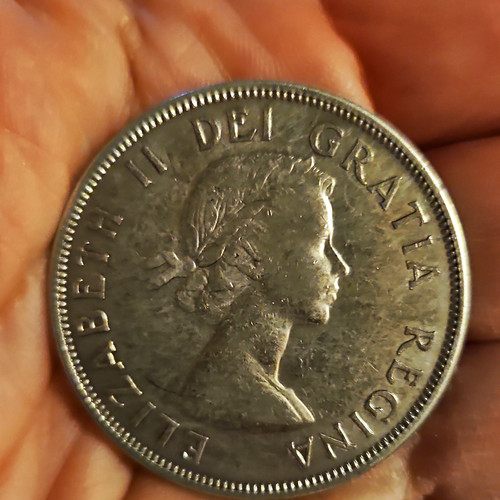 Kanada dollar 1958 - kanada, silber