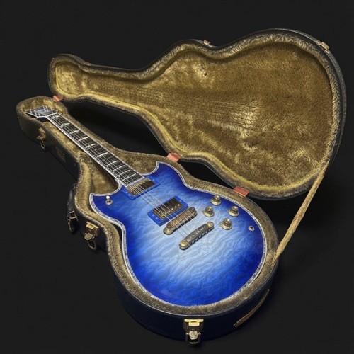 Gitarre sg2000 1982 blue quilt - sg2000,