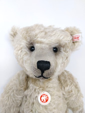 Steiff 036453 - Teddybär Theo Mohair ca. 45 cm mit Stimme KFS Zertifikat und OVP
