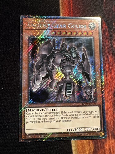 Yugioh ancient gear golem - ancient,