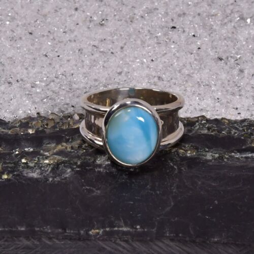 Larimar ring 925er silber - larimar, ring,