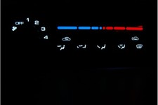 Mazda MX-5 - Heater control