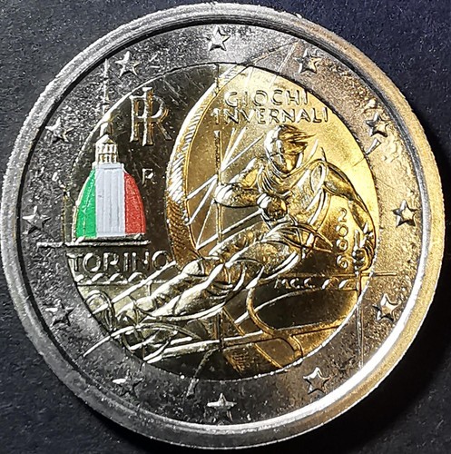 Euro gedenkmünze italien - 2,