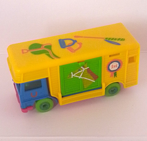 Matchbox horse box transporter - matchbox,
