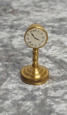 Setzkasten Messing Uhr 