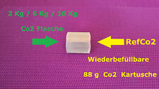 88 g Co2 Kartusche - Wiederbefüllbar ! patentiert ! RefCo2  - Nur Befüll Adapter