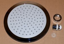 Universale Ø22cm Wellness Kopfbrause Regen Dusche Brause Überkopfbrause Grau