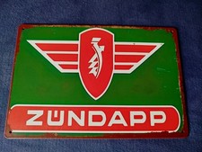Blechschild Zündapp Motor