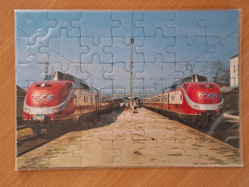 Puzzle trans europ express - puzzle,