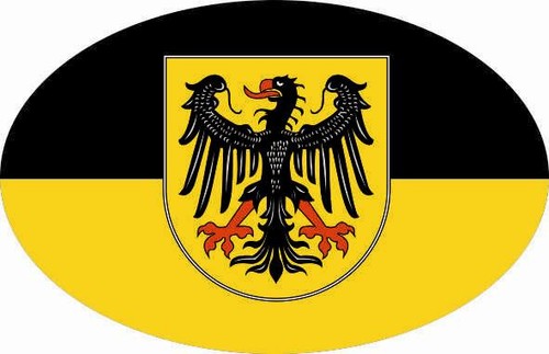 Aufkleber aachen oval - aufkleber,