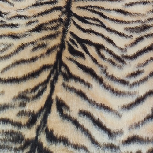 Tiger jacquard pelz stoff - pelz,