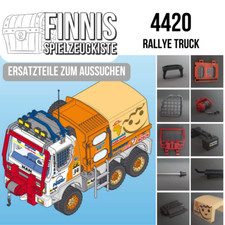 Playmobil 4420 4422 Rallye Truck Offroad Anhänger Action Sport LKW Ersatzteile