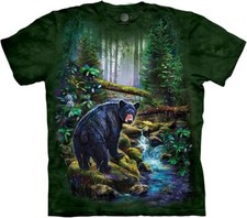 The Mountain T-Shirt Black