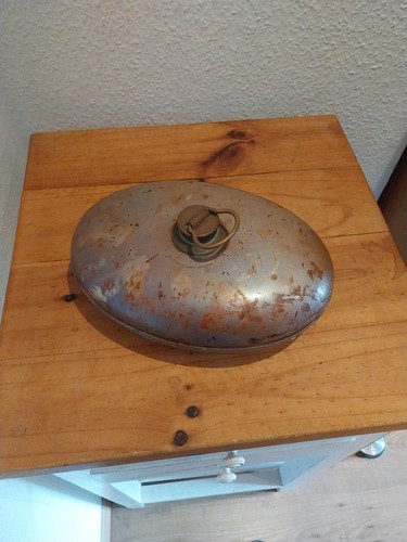 Wärmflasche kupfer antik - wärmflasche, kupfer,