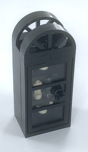 Lego schwarzer schrank vitrine - lego, schrank/vitrine