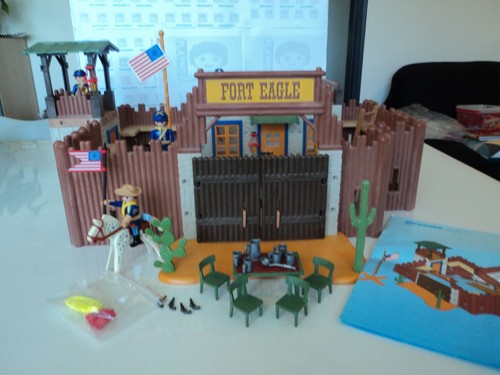 Playmobil vintage western - western, fort