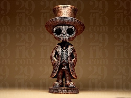Dia dos muertos man figurine - dia,