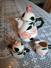 WILLEROY BOCH  WILDROSE  Kaffee und  milchkanne und zuckerdose