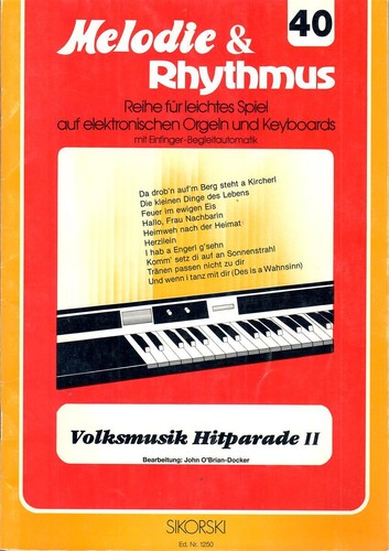 Melodie rhythmus 40 - &, bd.