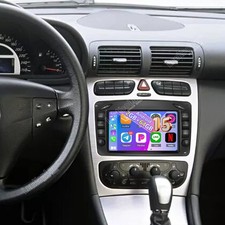 Für Mercedes C/CLK/G Klasse W203 W209 Vito Autoradio Apple Carplay Android 15.0