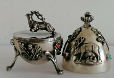 Russland Silber Ei 84