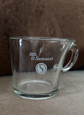 SENSEO Tasse  Kaffeetasse Glas Douwe Egberts  8cm Höhe