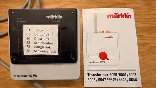 Märklin transformer 230 - transformer,