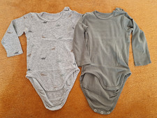 H&M 2 x Baby-Body Langarmbody