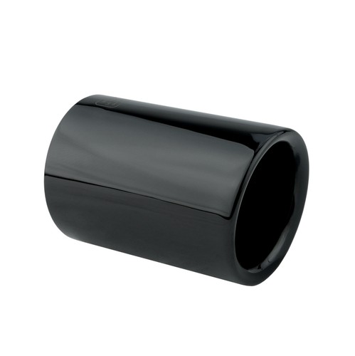 Auspuffblende schwarz für bmw - schwarz,