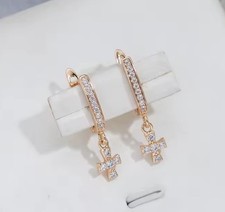 Damen Ohrringe Roségold 585