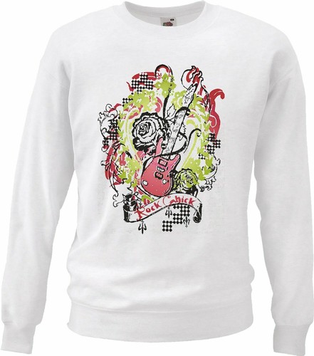 Sweatshirt rock roll - sweatshirt,
