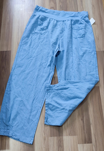Italy hose damen - italy, leinenhose