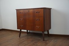 Schöne Kommode Flurschrank cabinet lowboard Teak 50s 60s Retro Vintage 50er 