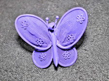 Brosche  Schmetterling  Lila  Modeschmuck  