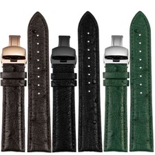 Leder uhrenarmband passend - leder,