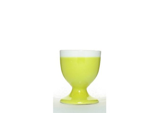 Eierbecher gelb antik - eierbecher,, gelb.antik