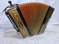 HOHNER Terzett Harmonika   ( C-F ),     diatonic accordion, acordeon