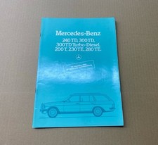 Mercedes W123 S123 Kombi 200T
